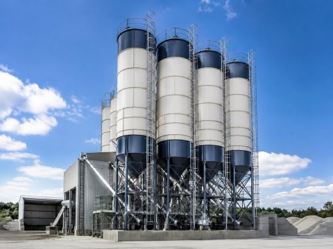 Silos do materiałów sypkich — ogłoszenie demo